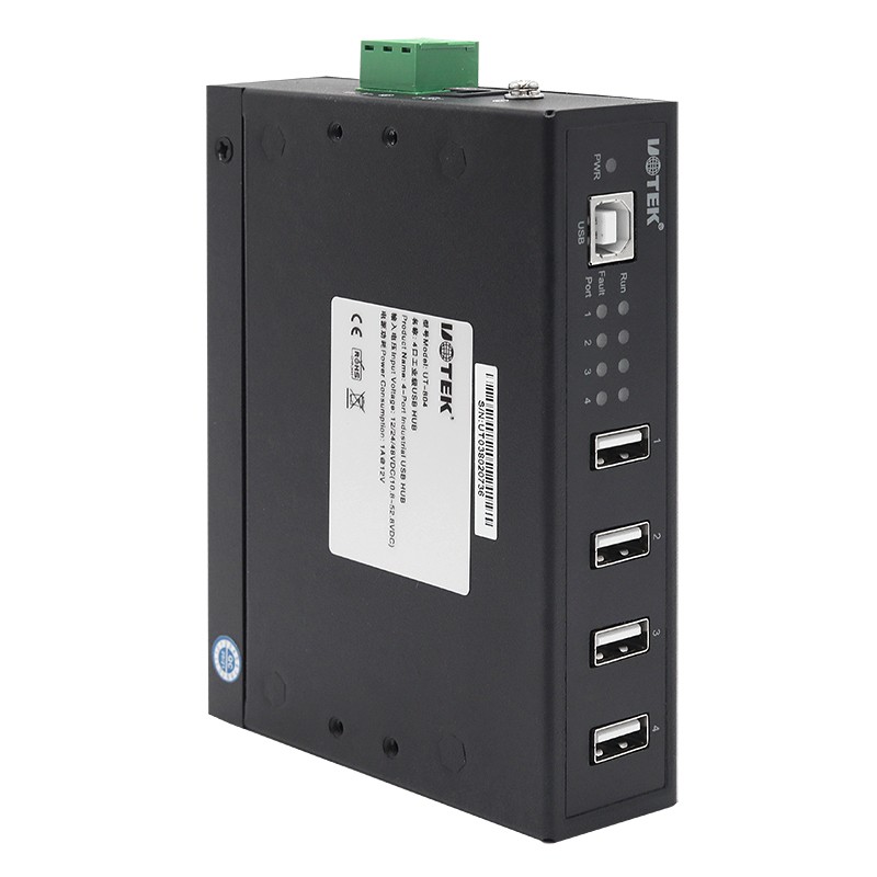 4口工業級USB HUB